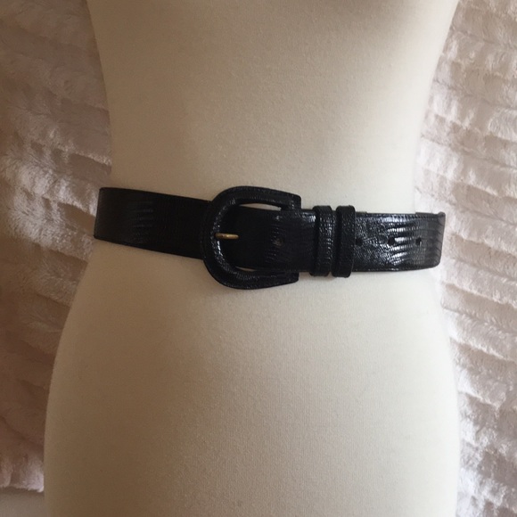Bergdof Goodman Accessories - Bergdorf Goodman genuine lizard belt